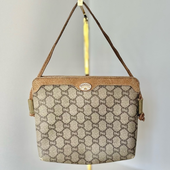 FRENCH GIRLS 🥖 (Beater) Vintage Gucci Plus Bag, 70’s - Picture 5 of 7